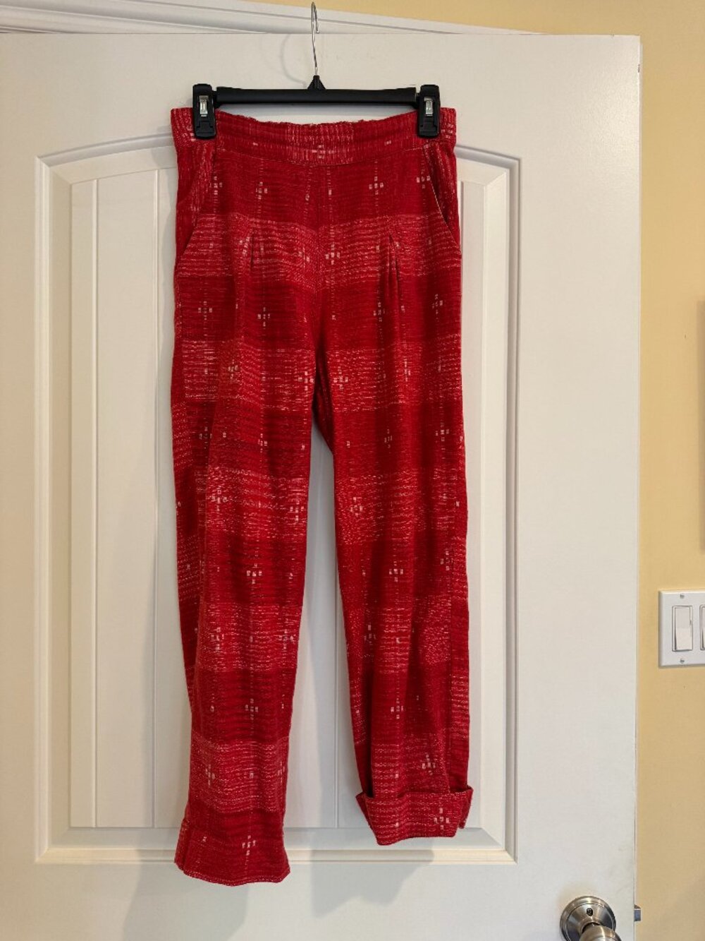 Ace and Jig Westside Pants in Cardinal XS